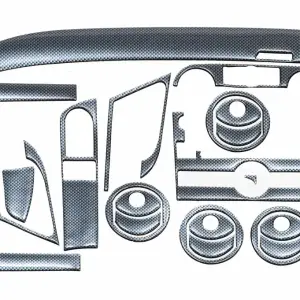 Накладки на панель (великий комплект) для Chevrolet Aveo T250 2005–2011