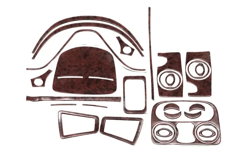 Накладки на панель для Fiat Doblo I 2001–2005