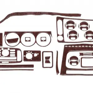 Накладки на панель (великий комплект) для Ford Connect 2010–2013
