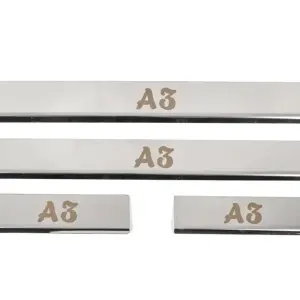 Накладки на пороги (4 шт, нерж) для Audi A3 2012–2020