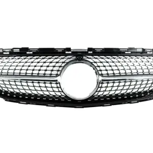 Передня решітка Diamond Silver (для Base, 2020-2023) для Mercedes-Benz E-class W213 2016–2023
