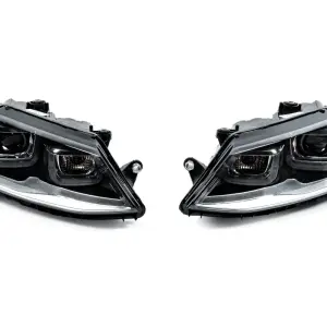 Передні фари U-type (2 шт) для Volkswagen Jetta 2011–2018