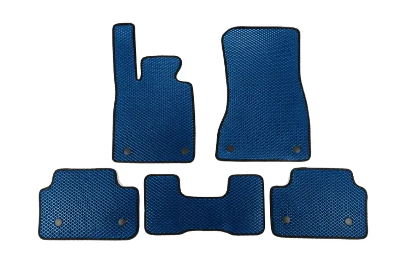 Килимки EVA (Для G60/61, Синій) для BMW 5/i5 серія G60/G60E/G61 2023–