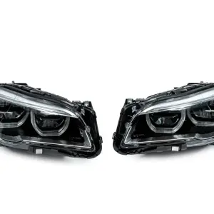 Передні фари з блоками FullLed (2010-2013, 2 шт) для BMW 5 серія F10/F11 2010–2016