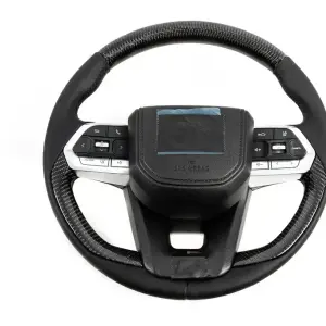 Кермо з подушкою безпеки 2025-дизайн (Натуральний карбон) для Toyota Land Cruiser 200 2007–2021