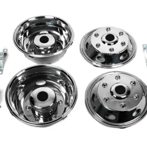 Ковпаки з нержавійки Exclusive V1 (2-котковий) для Volkswagen LT 1995–2006