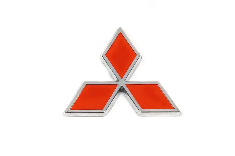 Значок 85мм (червоний) для Mitsubishi Colt 1996–2004