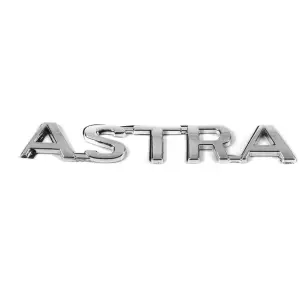 Напис Astra (124мм на 18мм) для Opel Astra G classic 1998–2012