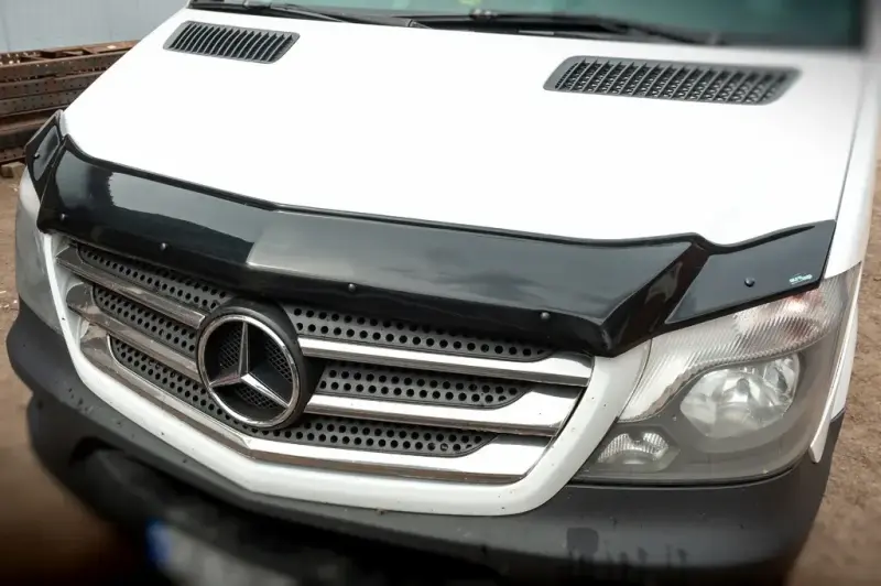 Дефлектор капота 2013+ (V1, EuroCap) для Mercedes-Benz Sprinter W906 2006–2018