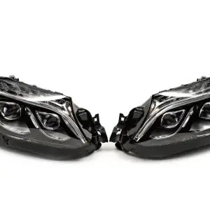 Передні фари Xenon to LED (для переобладнаних авто з GL в GLS, 2 шт) для Mercedes-Benz GL/GLS class X166 2012–2019
