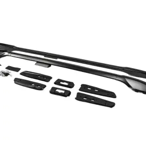 Рейлінги оригінальний дизайн (Чорні, 2 шт) для Toyota Land Cruiser Prado 150 2009–2023