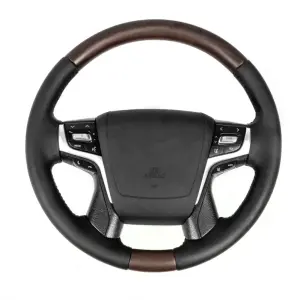 Кермо з підігрівом (темне дерево) для Toyota Land Cruiser 200 2007–2021