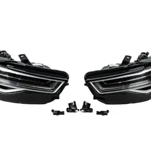 Передні фари з блоками FullLed (2014–2017, 2 шт) для Audi A6 C7 2011–2018