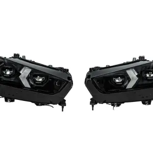 Передні фари рестайлінг Black Shadow Line (потрібна заміна бамперу) для BMW X5 G05 2019–2026