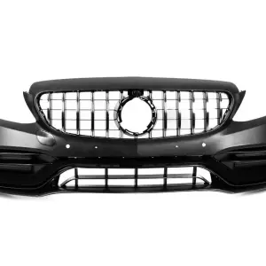 Передній бампер в зборі (AMG C63-designs 2018-2021) для Mercedes-Benz C-class W205 2014–2021