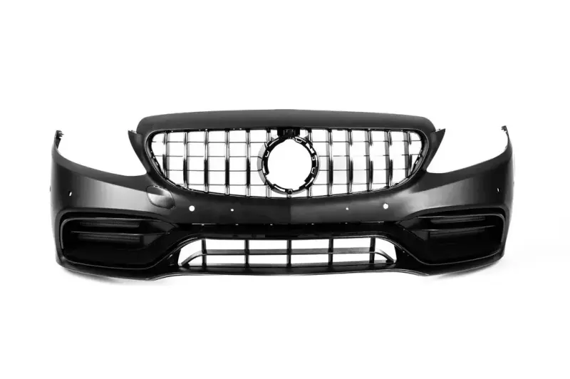 Передній бампер в зборі (AMG C63-designs 2018-2021) для Mercedes-Benz C-class W205 2014–2021