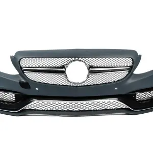 Передній бампер в зборі (AMG C63-designs 2014-2018) для Mercedes-Benz C-class W205 2014–2021