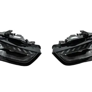Передні фари FullLed (2012-2015, Xenon to LED, 2 шт) для Audi A4 B8 2007–2015