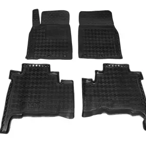 Гумові килимки з бортом 2012-2021 (Autogumm) для Toyota Land Cruiser 200 2007–2021