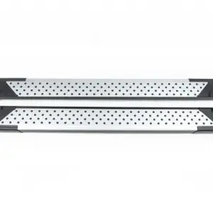 Бокові пороги Allmond Grey (2 шт., алюм.) для Mercedes-Benz Sprinter W901/902/903/904/905 1995–2006