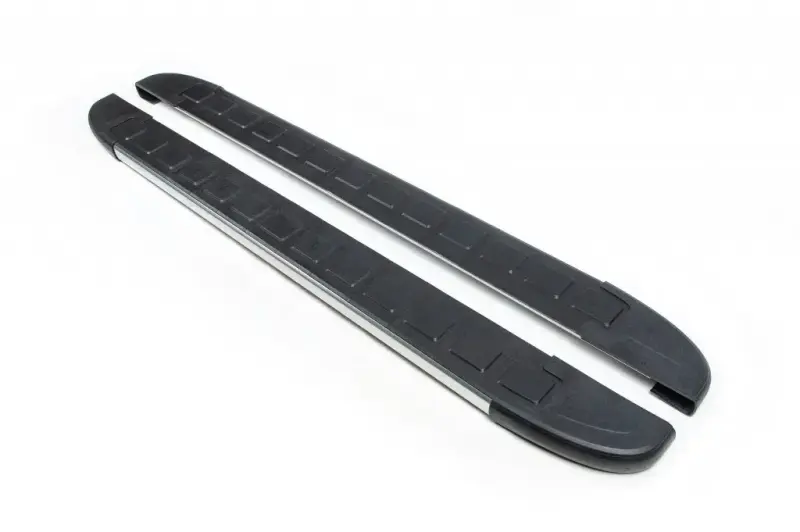 Бокові пороги Duru (2 шт., Алюміній) для Jeep Cherokee/Liberty 2002–2007