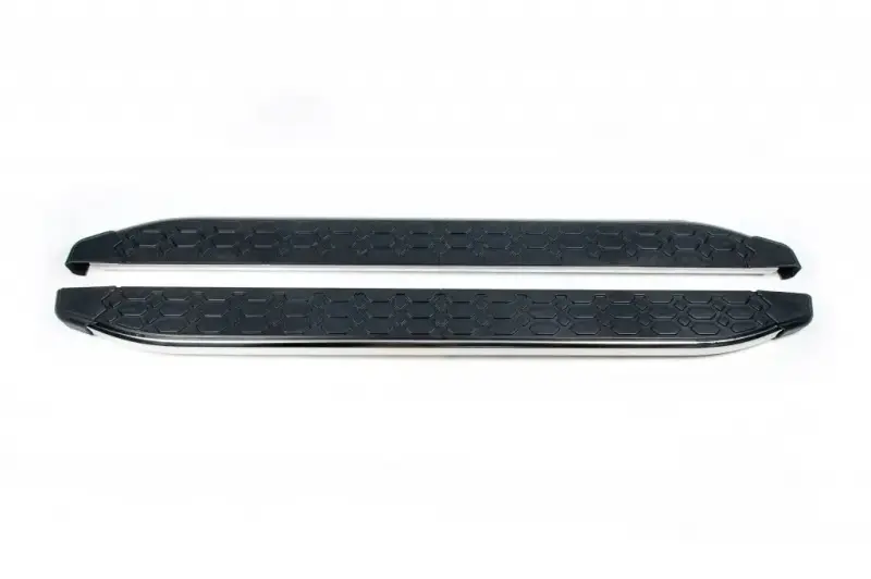 Бокові пороги BlackLine (2 шт., алюміній) для Mercedes-Benz ML W164 2005–2011