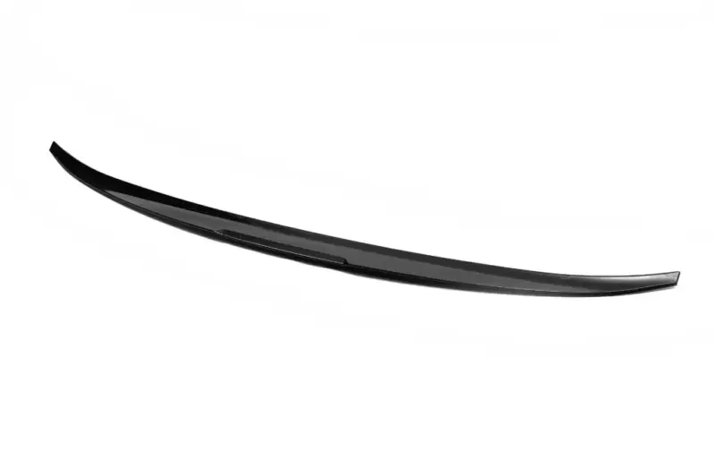 Спойлер LIP (Sunplex, чорний) (118,5см *5,5см) для Peugeot 301 2012–