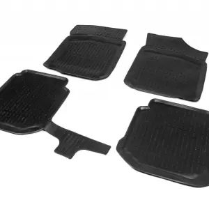 Гумові килимки (4 шт, Niken 3D) для Skoda Octavia I Tour A4 1996–2010
