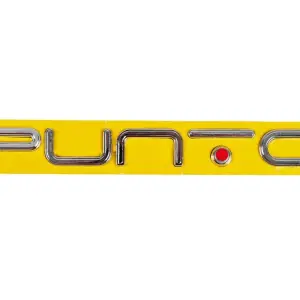 Напис Punto для EVO (червона точка, 2037a) для Fiat Punto Grande/EVO 2006–2018