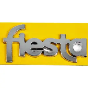 Напис Fiesta 8401a (69мм на 35мм, на двері) для Ford Fiesta 1995–2001