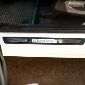 Накладки на пороги Honda eNP1 (Ukraine, 4 шт., нерж) для Honda eNP1 2022–