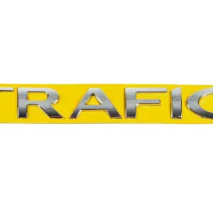 Напис Trafic 908900184R (247мм на 31мм) для Renault Trafic 2015–