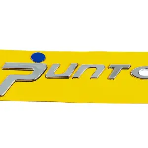 Напис Punto для Grande (синя точка, 1518a) для Fiat Punto Grande/EVO 2006–2018