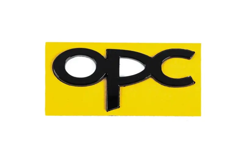 Емблема OPC 36мм на 85 мм (Чорний) для Opel