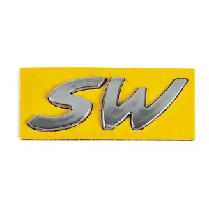 Напис SW (64мм на 21мм) для Peugeot 307 2001–2008