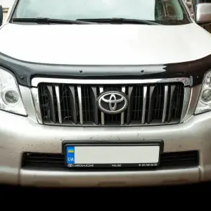 Дефлектор капота 2009-2013 (EuroCap) для Toyota Land Cruiser Prado 150 2009–2023