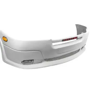 Накладка на передній бампер 2 фари 2006-2011 (під фарбування) для Volkswagen Crafter 2006–2016