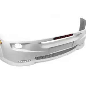 Накладка на передній бампер 2012↗ (LED, під фарбування) для Volkswagen Crafter 2006–2016