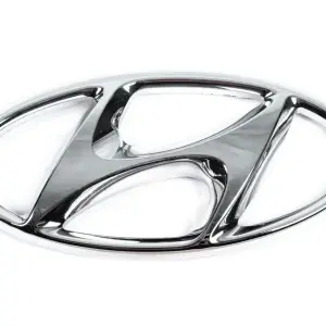 Емблема (самоклейка, 270 мм на 136 мм) для Hyundai H350 2014–