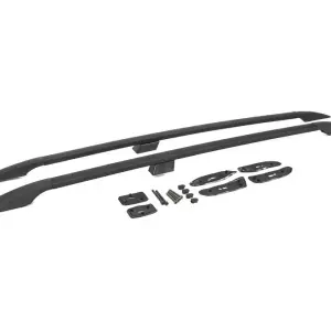 Рейлінги турецька дизайн (Чорні, 2 шт) для Toyota Land Cruiser 200 2007–2021