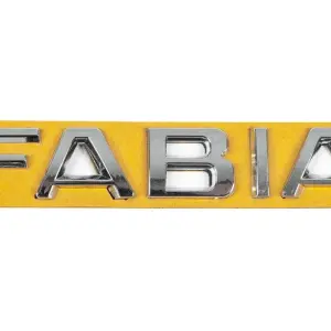 Напис Fabia (130 мм на 22мм) для Skoda Fabia 2014–2021