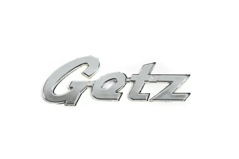 Напис Getz (100мм на 38мм) для Hyundai Getz 2002–