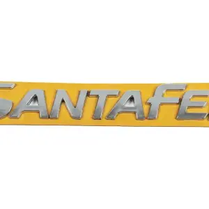Напис SantaFe (Новий дизайн, 210мм на 30мм) для Hyundai Santa Fe 2 2006–2012