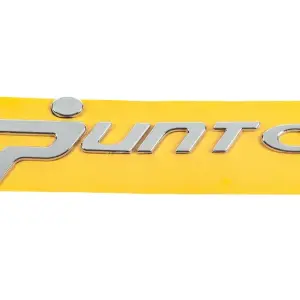 Напис Punto для Grande (хром точка, 1518) для Fiat Punto Grande/EVO 2006–2018
