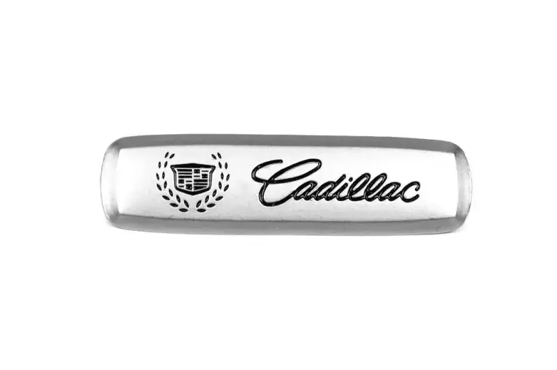 Шильдик алюмінієвий для килимків (1шт) для Cadillac