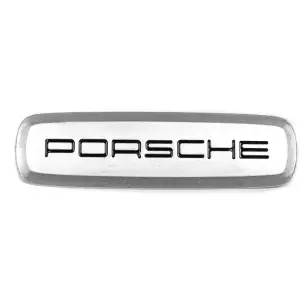 Шильдик алюмінієвий для килимків (1шт) для Porsche