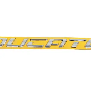 Напис Ducato 1375586080 (380мм на 30мм) для Fiat Ducato 2006–2025