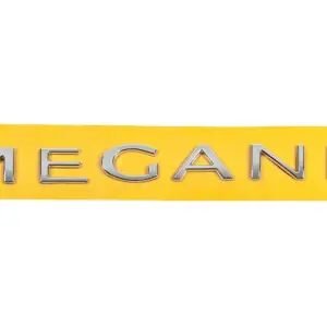 Напис Megane 908897337R (270мм на 25мм) для Renault Megane III 2009–2016