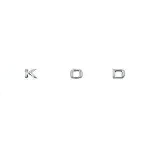 Напис Skoda (490мм на 32мм) для Skoda