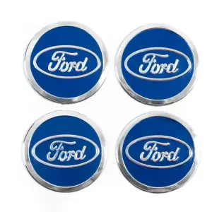 Наклейки на ковпачки 60мм 8946A (4шт) для Ford